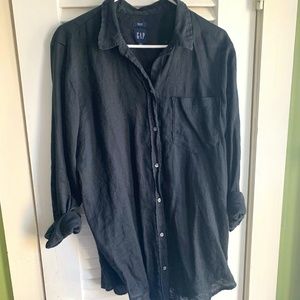 Gap Linen Boyfriend Shirt
